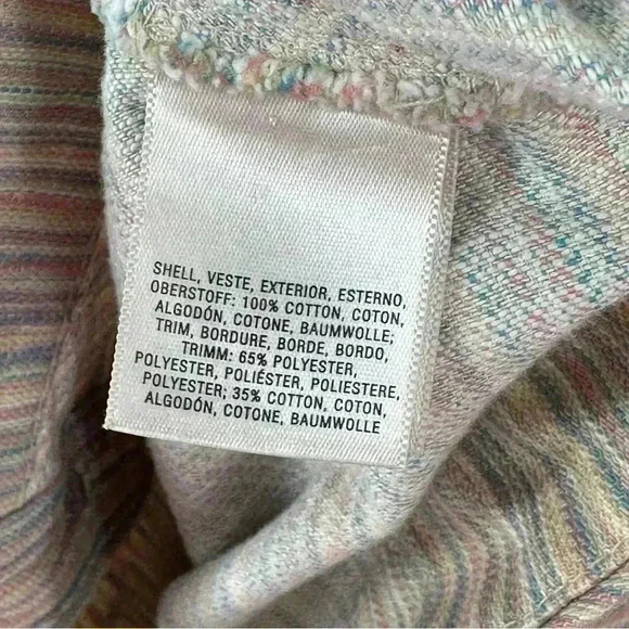 Piloro The Letterpress Anthro Skirt Sz 2 Multicolored Striped Button Down Pocket - Picture 10 of 12
